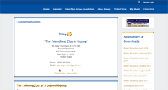 Desktop Screenshot of glenellynrotary.org